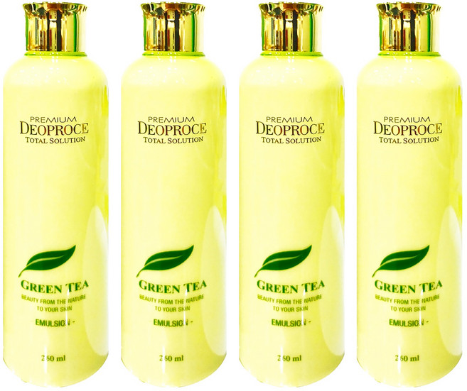 DEOPROCE 迪普詩 台灣公司貨 靚膚彈力保溼乳液, 260ml, 4瓶