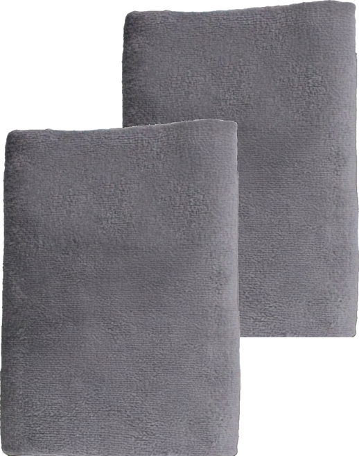 AMENITY TOWEL 浴巾 350g 30支 棉, 灰色, 2條