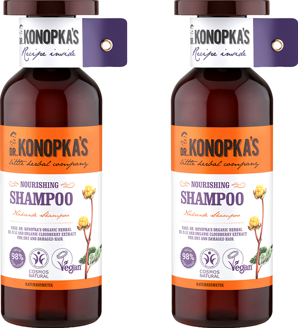DR.KONOPKA'S 深層滋養洗髮精, 2件, 500ml