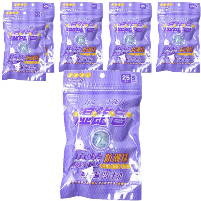 UdiLife 優的生活大師 濕飽包魔粒防潮珠 25入, 125g, 6包