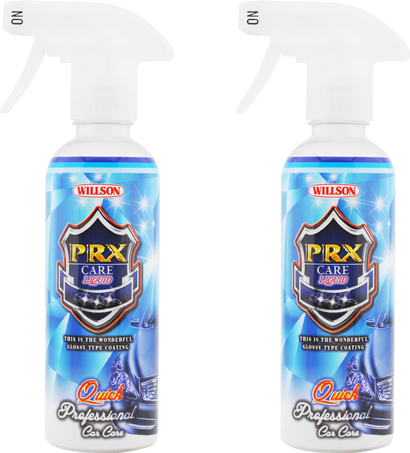 WILLSON PRX 光澤液態護膜蠟 01280, 300ml, 2瓶
