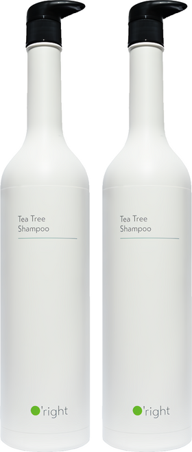 O'right 歐萊德 茶樹洗髮精, 1L, 2瓶
