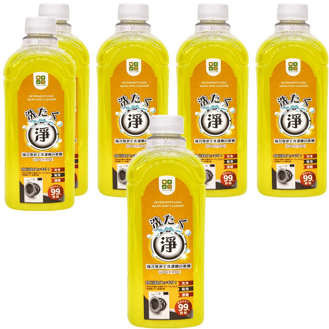 CLH 洗衣槽清潔除垢劑, 500ml, 6瓶