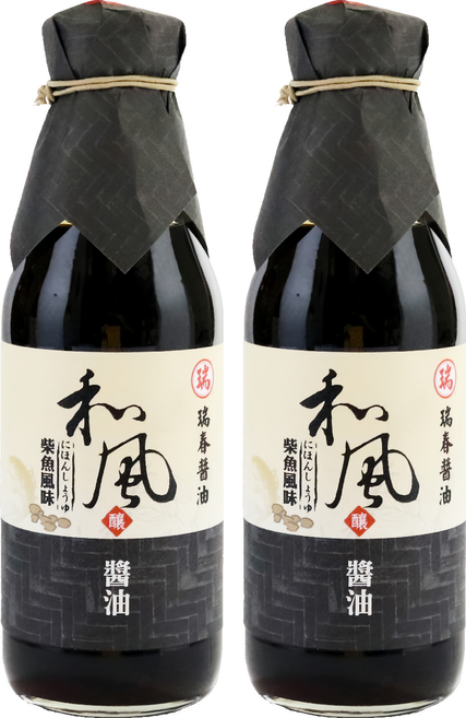 瑞春醬油 和風醬油 柴魚風味, 250ml, 2個