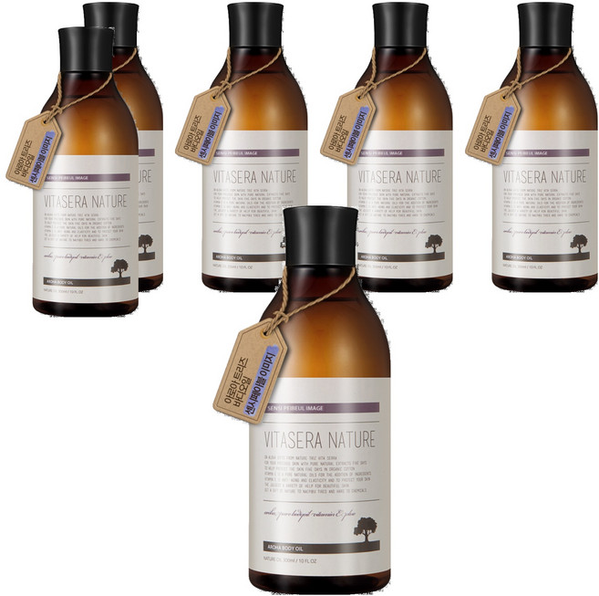 AROHATRiZ 身體精油 木質花香 紫瓶, 300ml, 6瓶