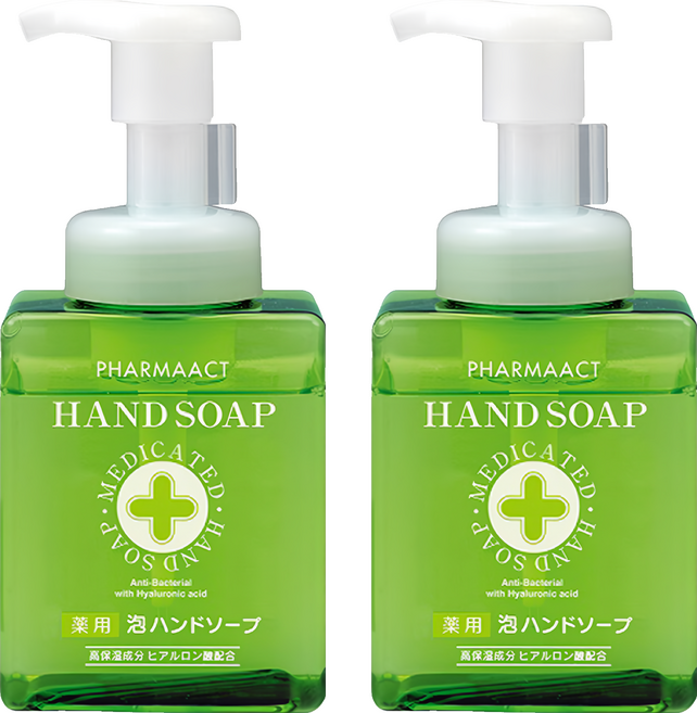 PHARMAACT 藥用洗手乳, 2瓶