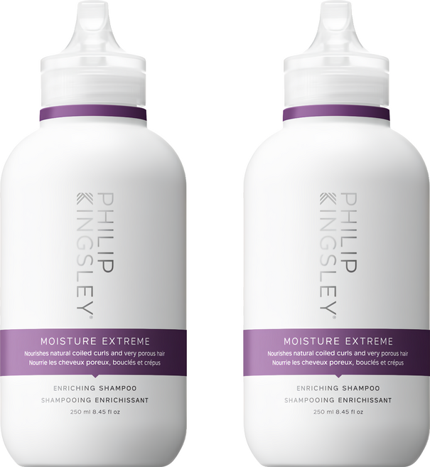PHILIP KINGSLEY 菲利浦金斯利 極緻修護髮浴 紫, 250ml, 2瓶
