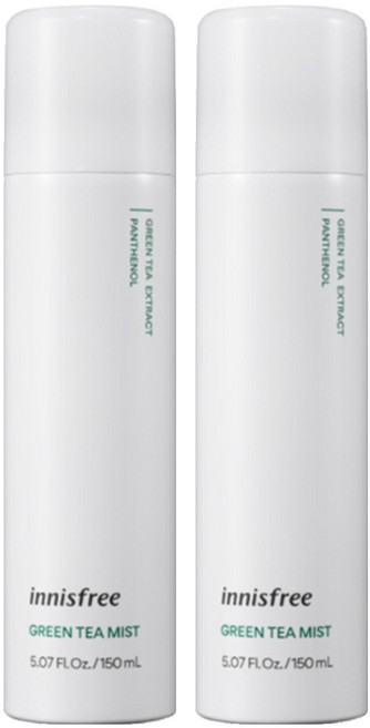 INNISFREE 台灣公司貨 綠茶玻尿酸保濕噴霧, 150ml, 2瓶