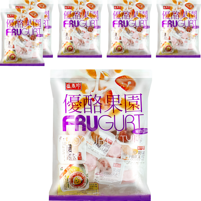盛香珍 優酪果園 綜合風味, 330g, 6袋