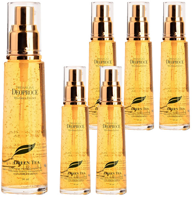 DEOPROCE 迪普詩 台灣公司貨 靚膚彈力保濕精華液, 50ml, 6盒