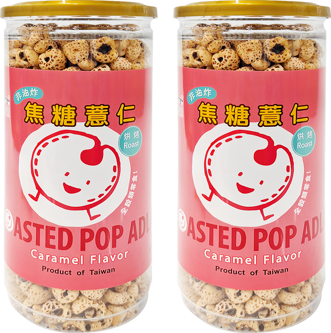 Pinyi 品益生技 焦糖薏仁, 150g, 2罐