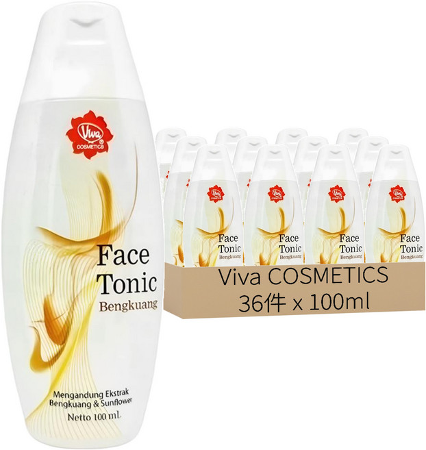 Viva COSMETICS Face Tonic 化妝水, 100ml, 36件
