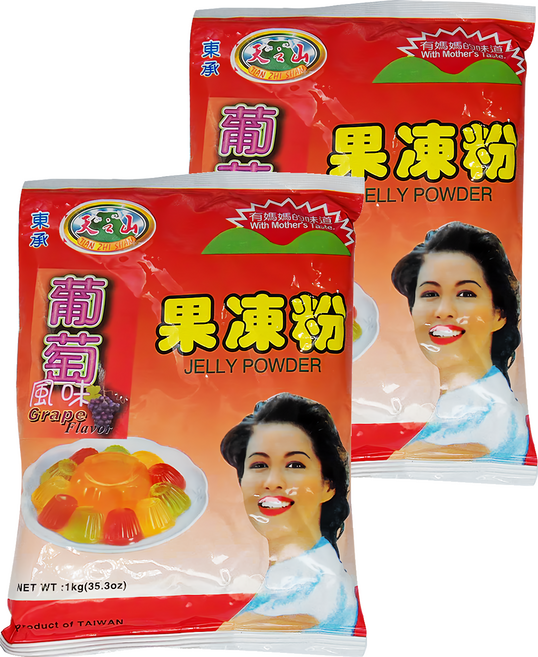 東承 天之山 葡萄果凍粉, 1kg, 2包