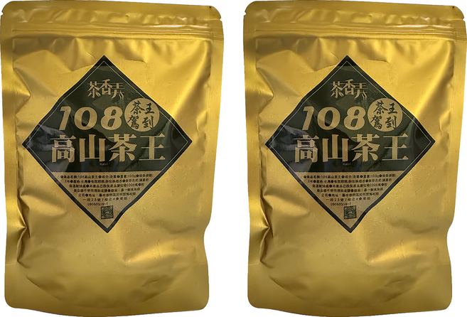 茶香弄 108高山茶王, 2.5g, 40個, 2袋