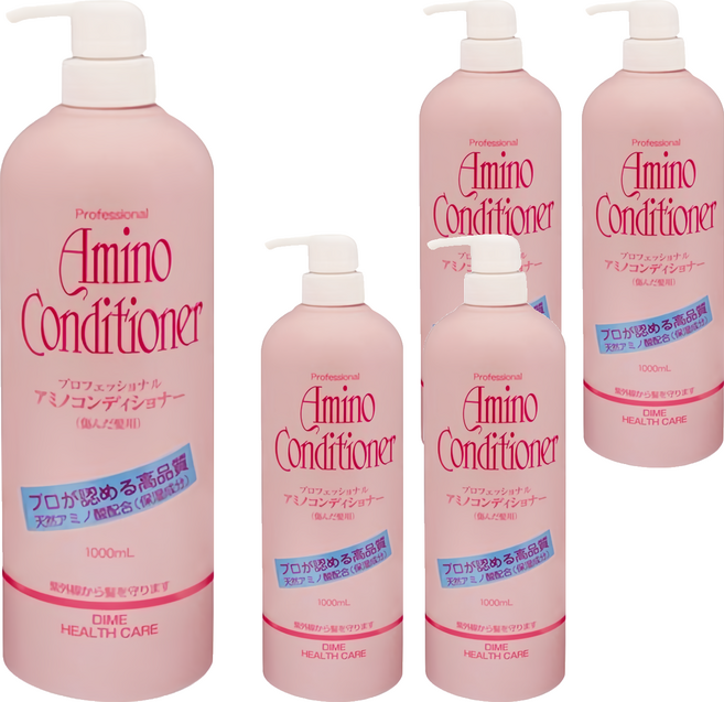 Professional Amino 氨基酸修護潤髮乳, 1L, 5瓶