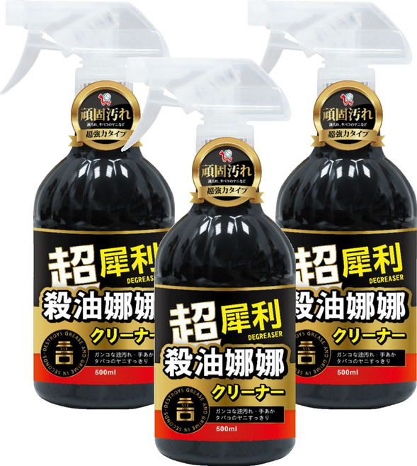 You Can Buy 超犀利殺油娜娜頑油清潔劑, 500ml, 3瓶