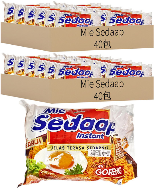 Mie Sedaap 速食麵 炒麵風味 90g, 80包