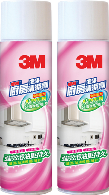 3M 魔利 泡沫廚房清潔劑, 500g, 2瓶