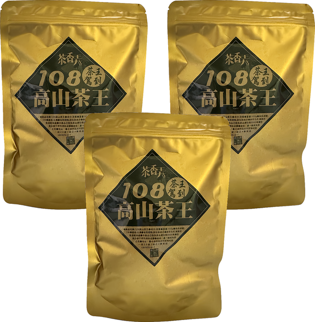 茶香弄 108高山茶王, 2.5g, 40個, 3袋