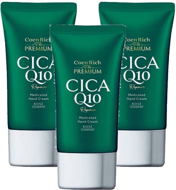 KOSE 高絲 CoenRich Q10 活齡 CICA積雪草修護, 60g, 3條