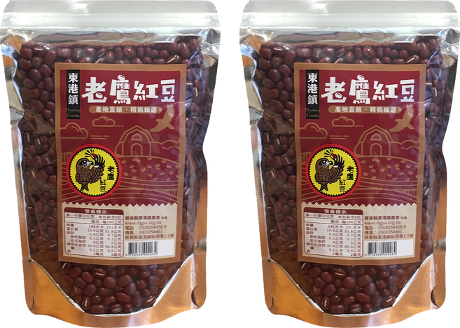 東港鎮農會 老鷹紅豆, 2包, 300g