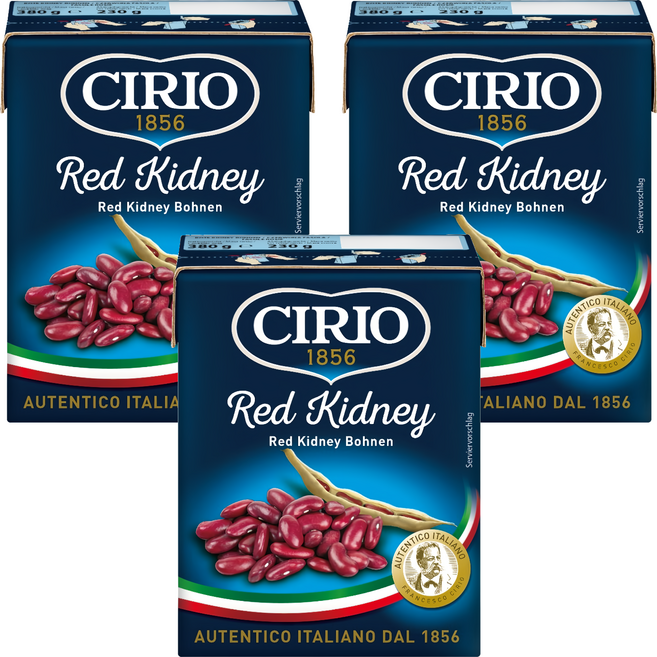 CIRIO 紅腰豆, 3個, 380g