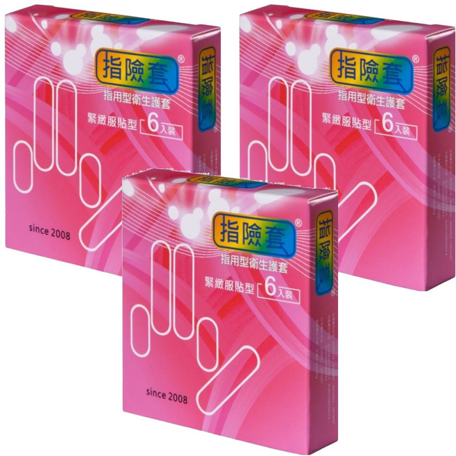 findom 指險套 標準版, 6個, 3盒