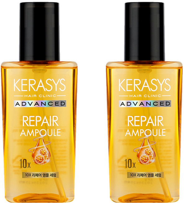 KERASYS 金緻安瓶10倍修護精華髮油, 80ml, 2瓶