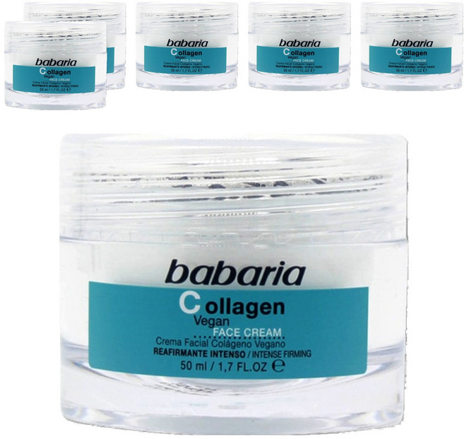 babaria 台灣公司貨 膠原蛋白面霜, 6個, 50ml