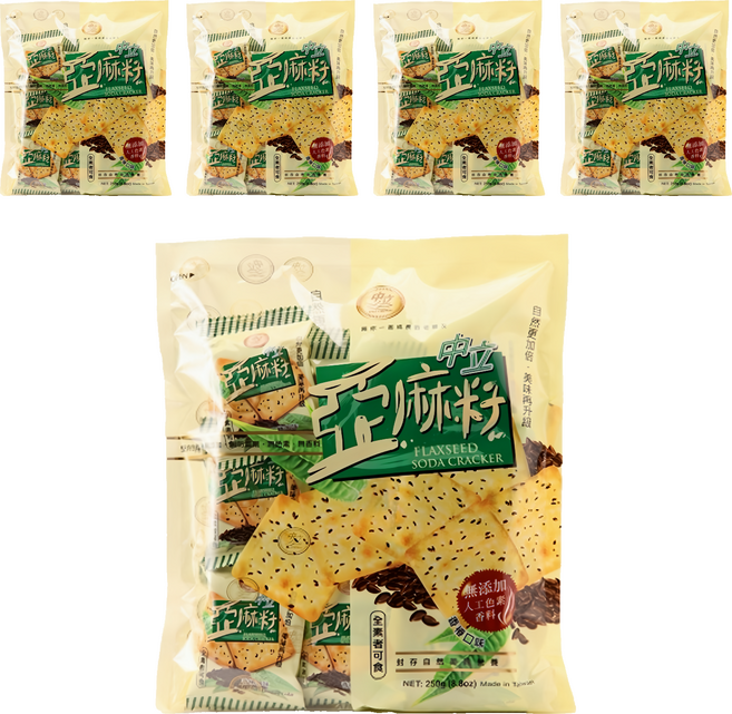 中立 亞麻籽 香椿口味, 250g, 5袋