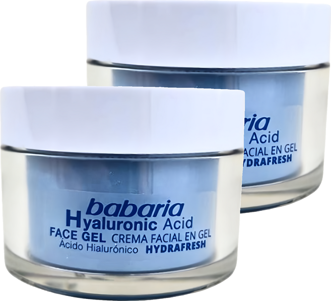 babaria 台灣公司貨 玻尿酸深層保濕凝霜, 50ml, 2罐