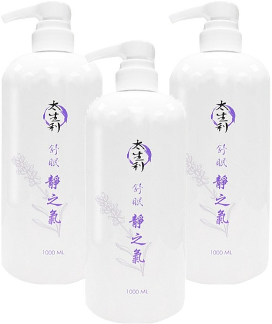 太生利 純淨液態皂 靜之氣, 1L, 3瓶
