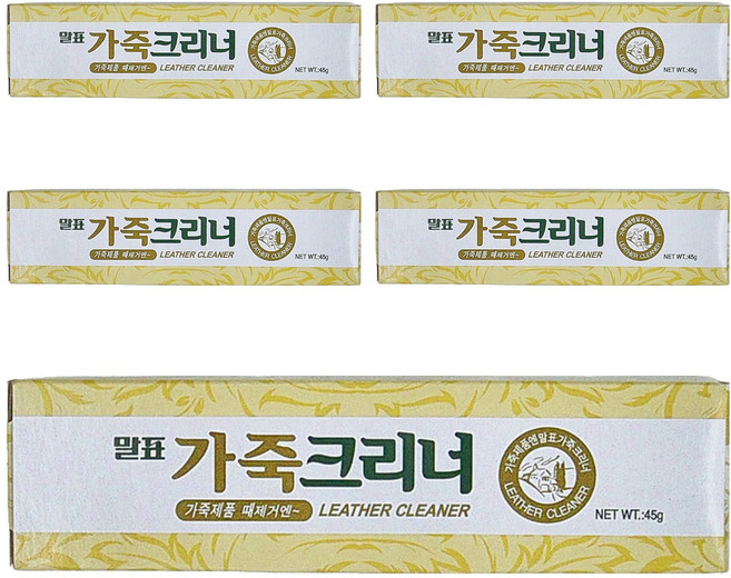 THE LOEL 皮革保養清潔劑, 45g, 5條
