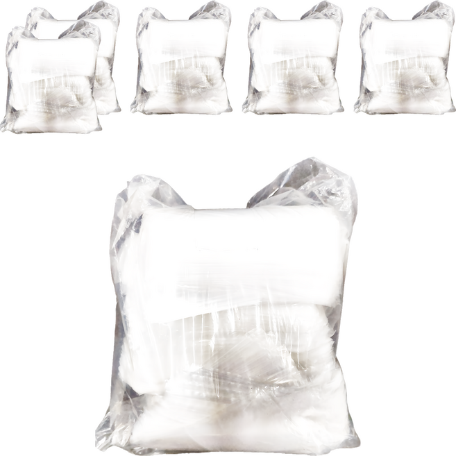 PE塑膠袋 2.2kg, 13 x 5cm(2"x5") 厚度0.03mm, 1包, 6包