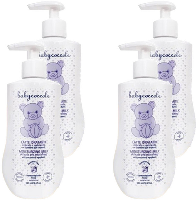 Babycoccole 寶貝可可麗 清爽保濕乳液, 250ml, 4瓶