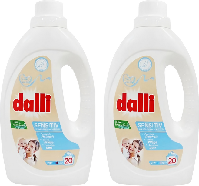 dalli 達麗 抗敏洗衣精, 1.1L, 2瓶
