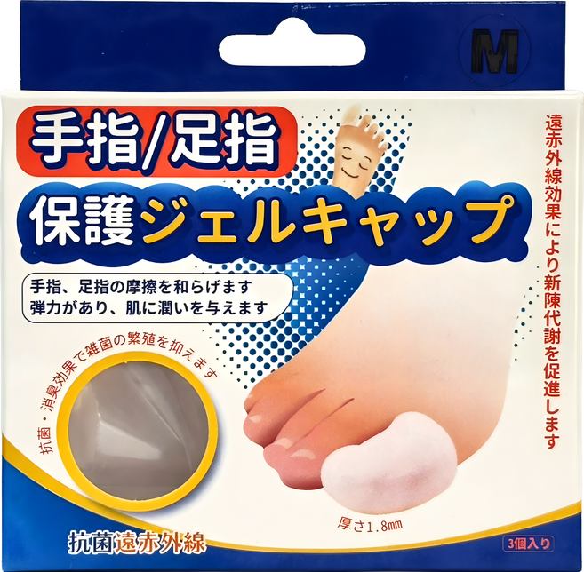 expertgel 樂捷 凝膠保護套 3個, 1盒