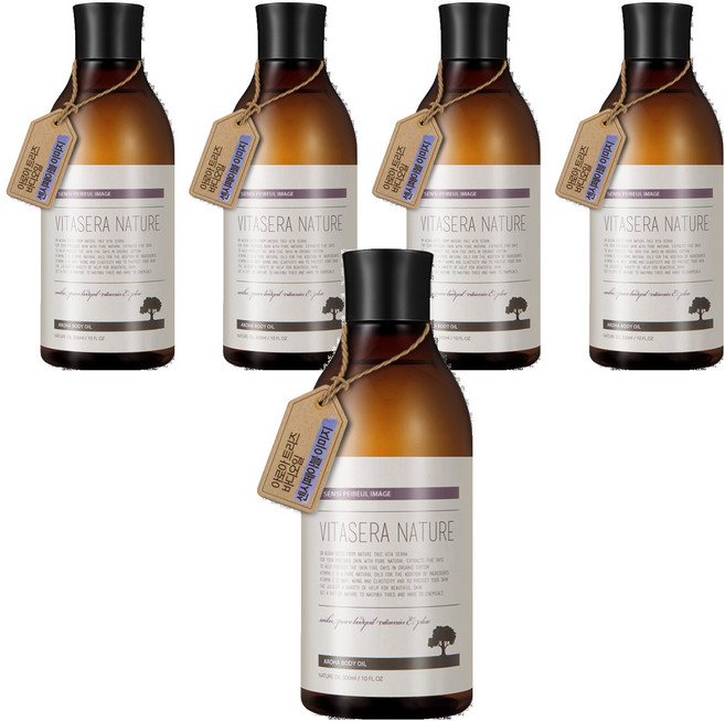 AROHATRiZ 身體精油 木質花香 紫瓶, 300ml, 5瓶