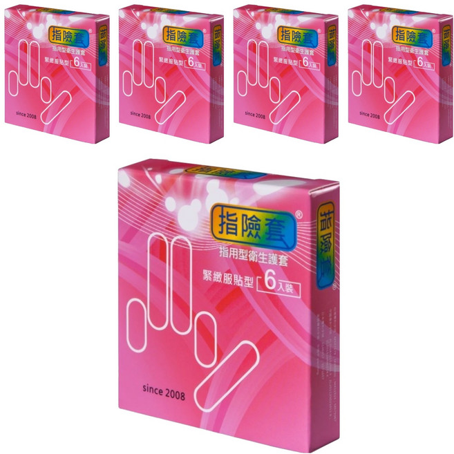 findom 指險套 標準版, 6個, 5盒