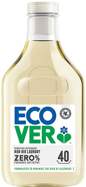 ECOVER 宜珂 洗衣精 無添加 ZERO, 1瓶, 1430ml