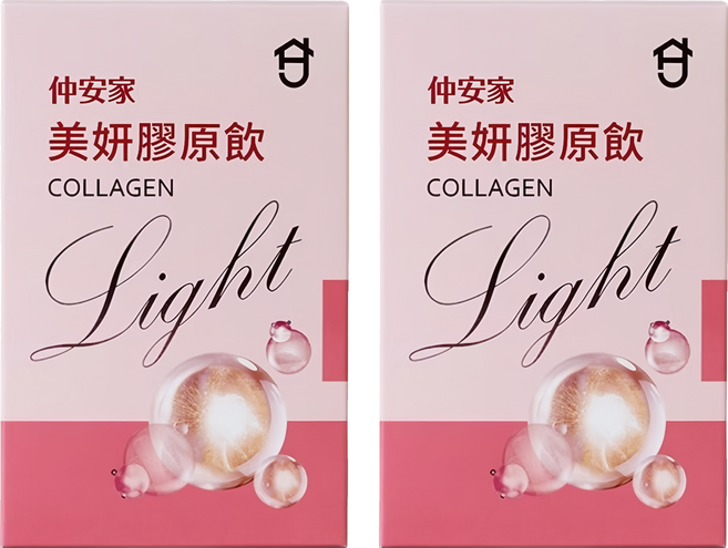 JOIN HOME 仲安家 美妍膠原飲Light 7包, 350ml, 2盒