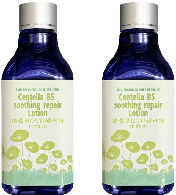 Hybolar 積雪草B5舒緩修護化妝水, 2瓶, 200ml