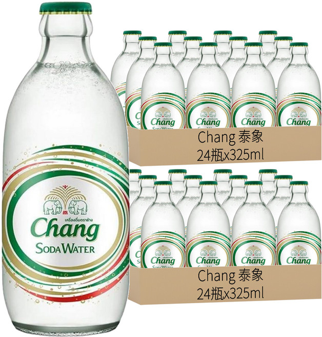 Chang 泰象 氣泡水, 48瓶, 325ml