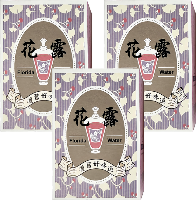 Tea Soap 茶山房 手工皂 花露皂Florida Water, 100g, 3盒