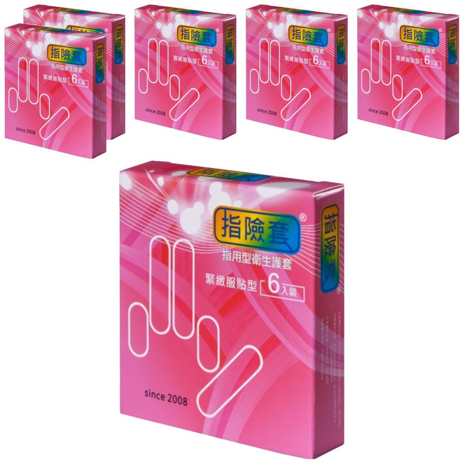findom 指險套 標準版, 6個, 6盒