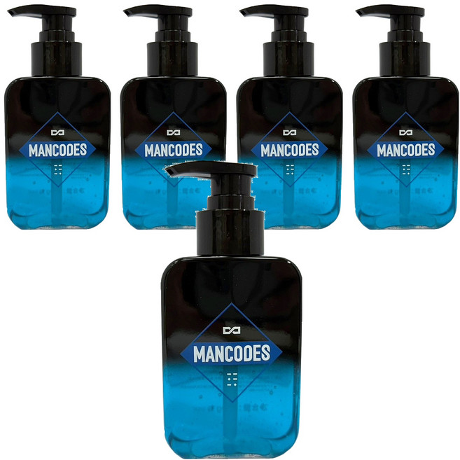 MANCODES 左顏右色 氨基酸潔面乳, 5個, 150g
