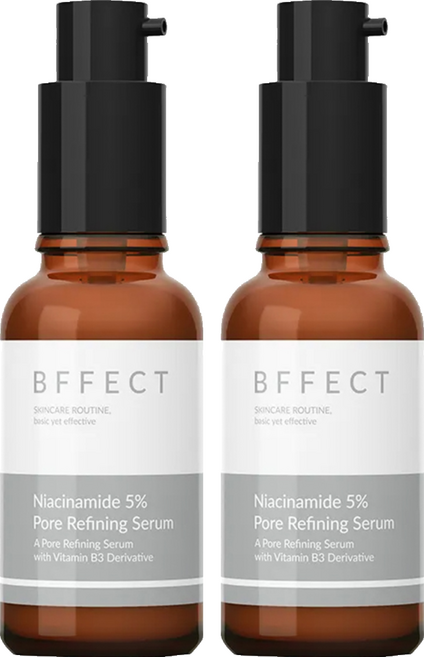 BFFECT 5B緊緻瓶 5%維他命 B3毛孔緊緻精華, 30ml, 2瓶