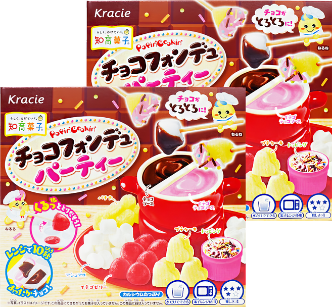 Kracie 葵緹亞 知育菓子 創意DIY 可可鍋小達人, 1份軟糖, 2盒