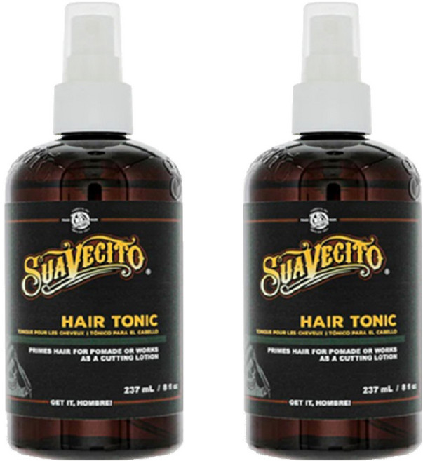 SUAVECITO 骷髏頭 Hair Tonic 定型順髮液, 237ml, 2瓶