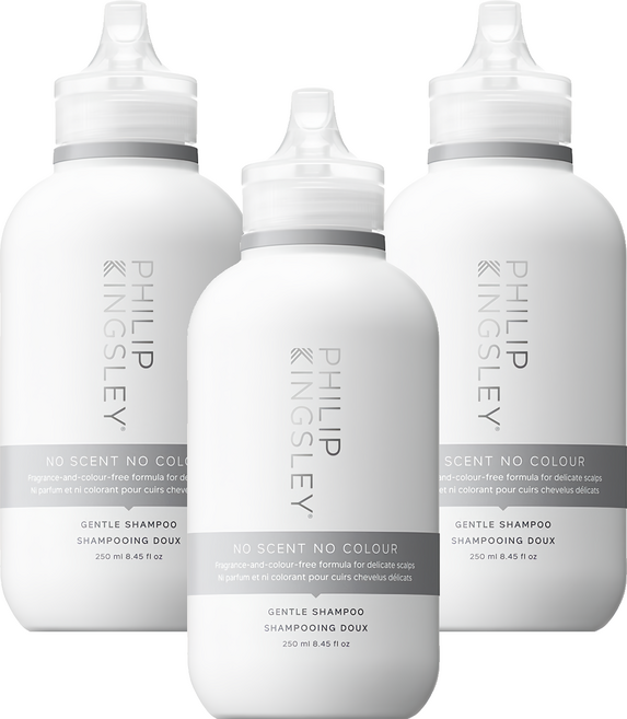 PHILIP KINGSLEY 菲利浦金斯利 柔敏溫和髮浴 灰色, 250ml, 3瓶